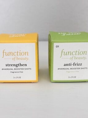 ❣️$5 SALE❣️FUNCTION OF BEAUTY Strengthen/ Anti- Frizz Booster Shots NEW!